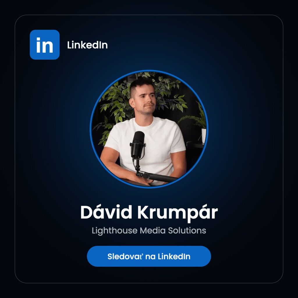 Dávid Krumpár na LinkedIne